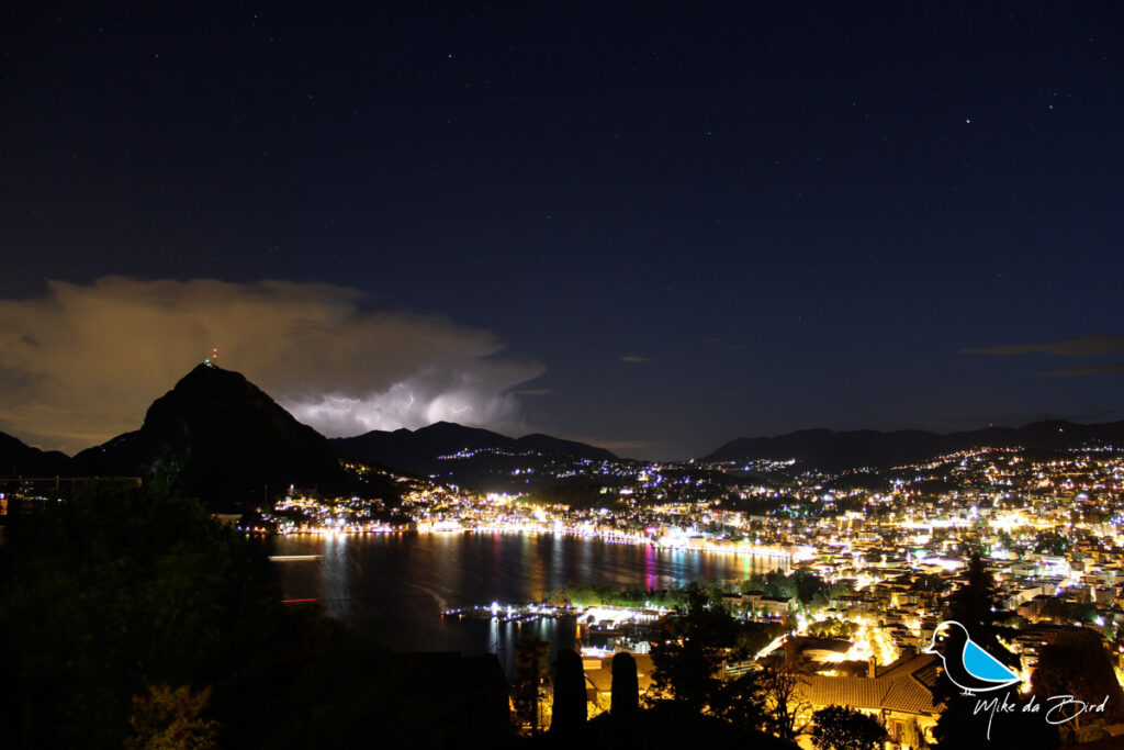 Abend am Luganersee