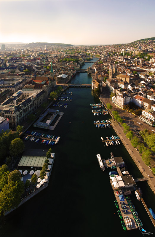 Limmat am Abend